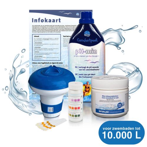 Comfortpool Chlor Starter Pack klein | Bis zu 10.000 Liter