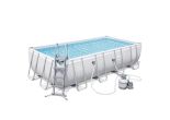 Bestway Schwimmbad 549 x 274 x 122 cm | Rechteckig Power Steel