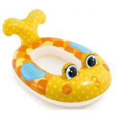 Intex Pool Babyboot gelb-fish