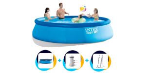 Intex Pool 457 x 107 | Easy Set mit Filterpumpe