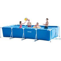 Intex Pool 450 x 220 x 84 | Rechteckiger Rahmenpool