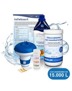 Comfortpool Chlor-Starterpaket groß | bis zu 15.000 Liter